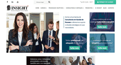 Desktop Screenshot of insight-consultores.com.br